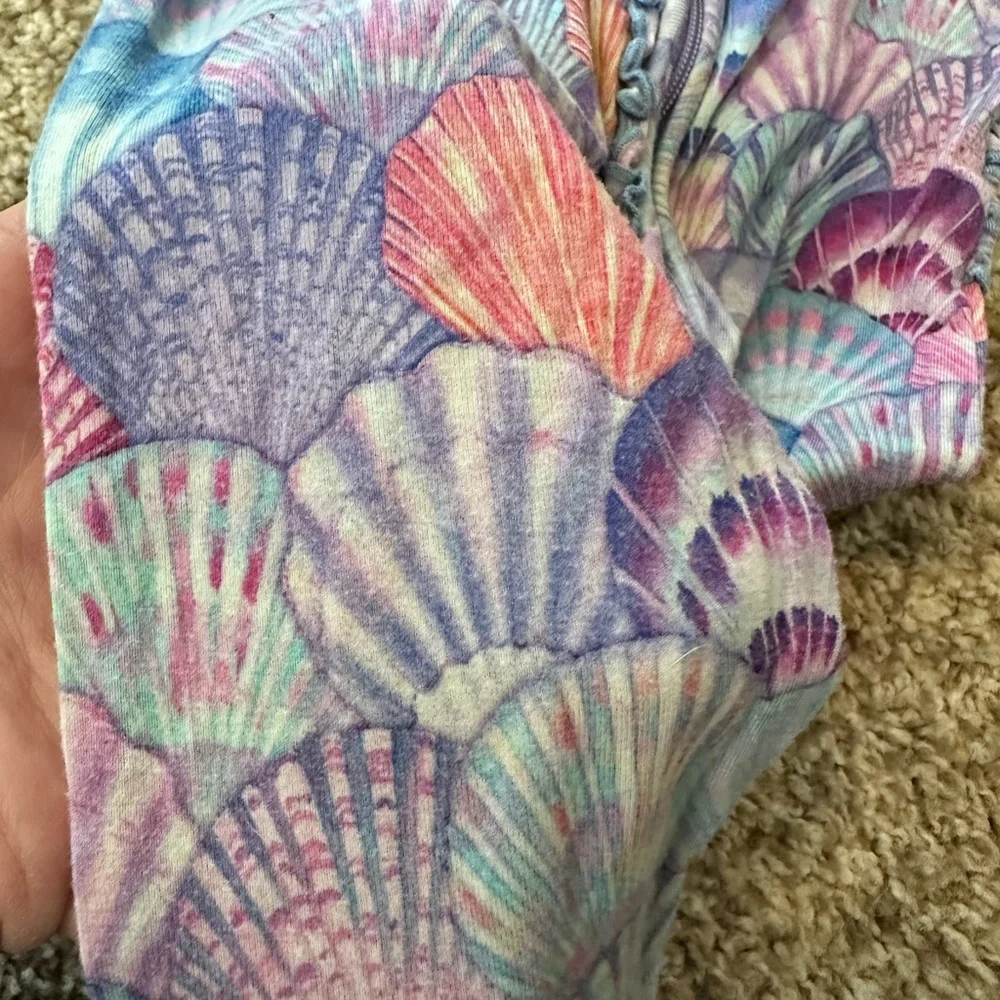 Milk+Coco convertible footie seashell print - Picture 4 of 4